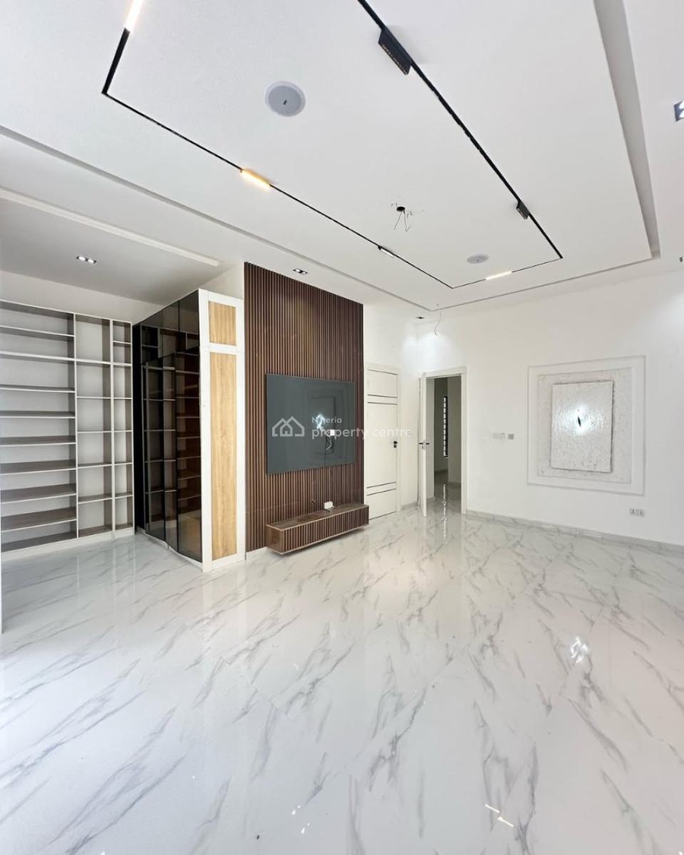 5 Bedroom Fully Detached Duplex with Bq & Pool, Chevron, Lekki, Lagos, Detached Duplex for Rent