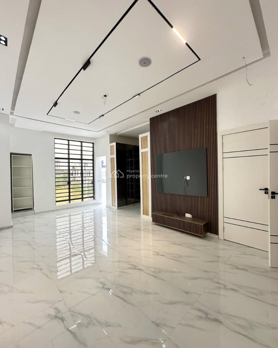 5 Bedroom Fully Detached Duplex with Bq & Pool, Chevron, Lekki, Lagos, Detached Duplex for Rent