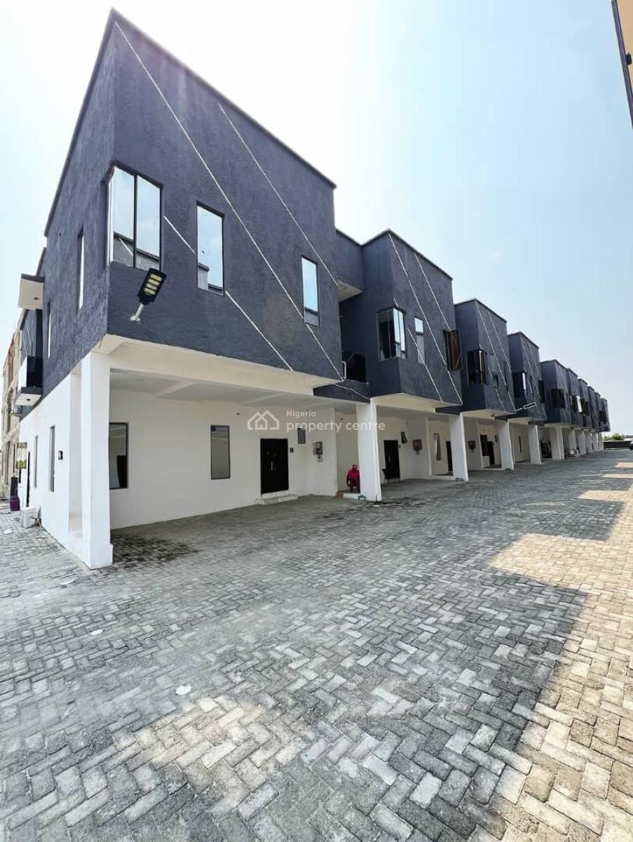 Standard 4 Bedroom Terrace Duplex with Modern Amenities, Ajah, Lagos, Terraced Duplex for Sale