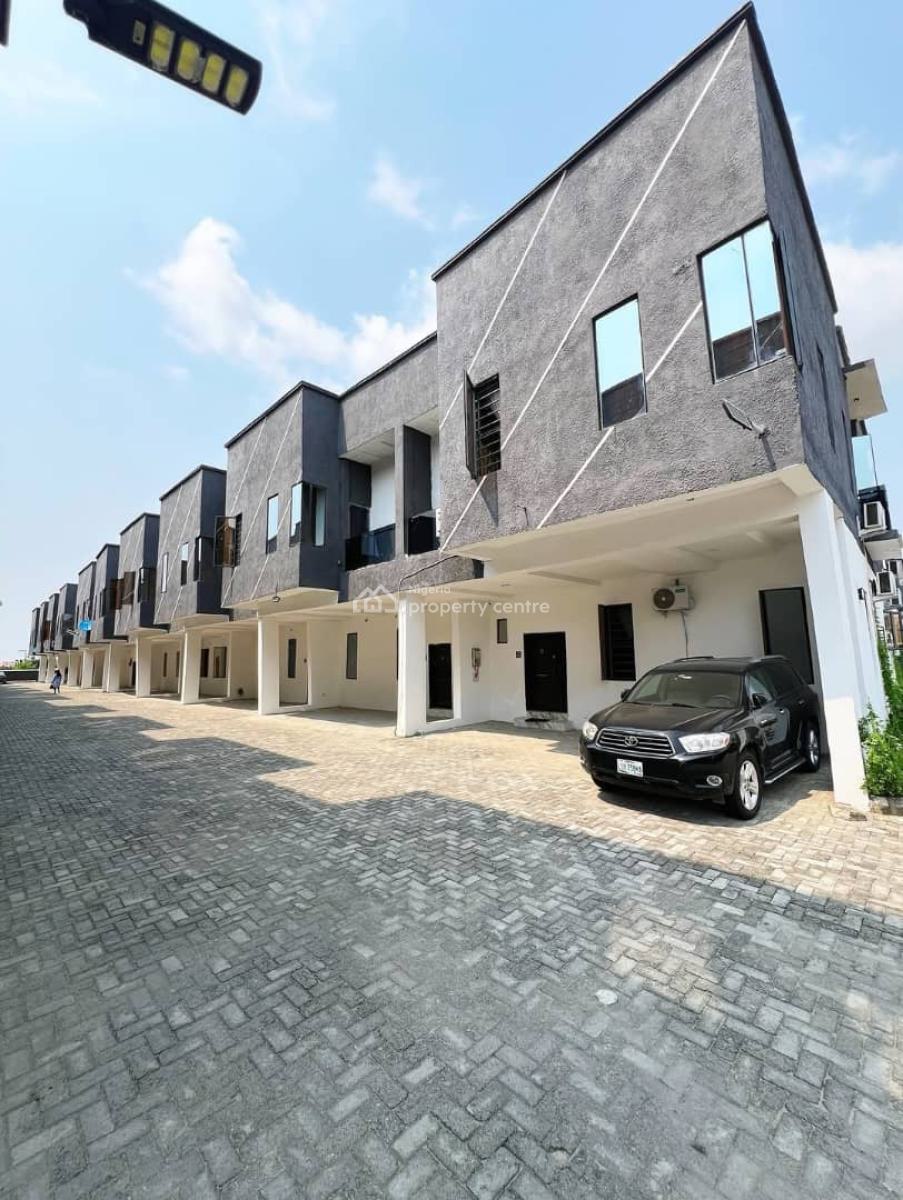 Standard 4 Bedroom Terrace Duplex with Modern Amenities, Ajah, Lagos, Terraced Duplex for Sale