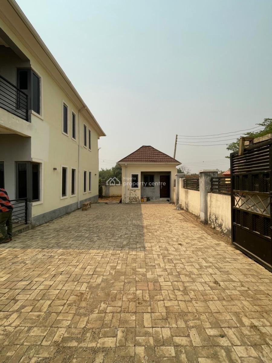 Newly Built 4-unit Block of 4-bedroom Terrace Duplexes with Bq, Lugbe District, Abuja, Block of Flats for Sale