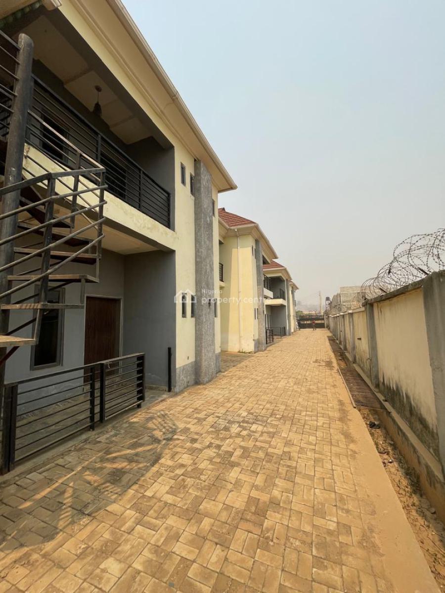 Newly Built 4-unit Block of 4-bedroom Terrace Duplexes with Bq, Lugbe District, Abuja, Block of Flats for Sale