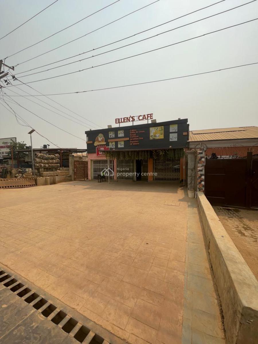 Strategically Located Commercial 3-bedroom Bungalow, Fha, Lugbe District, Abuja, Commercial Property for Sale