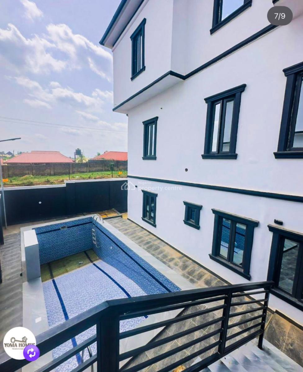 Exquisite 4 Bedroom Duplex with Swimming Pool & 2 Bedroom Bqs, Lokogoma District, Abuja, Detached Duplex for Sale