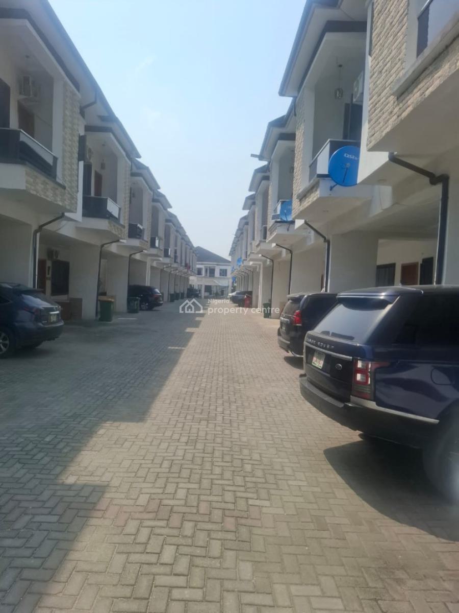 Luxury Brand New 4 Bedroom Terraced Duplex with Excellent Facilities, Lekki, Lagos, Terraced Duplex for Rent
