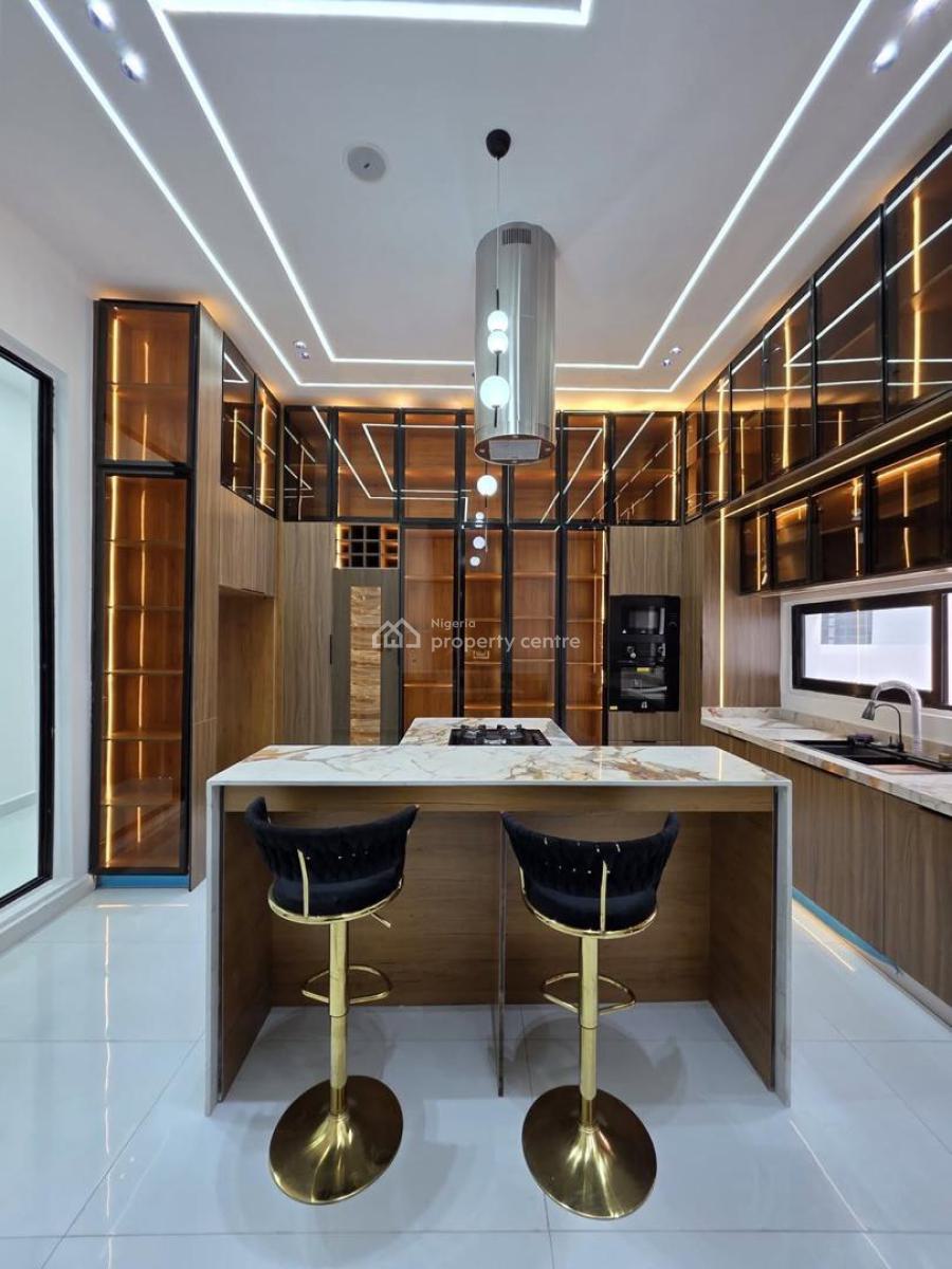 Exquisitely Finished Luxury 5 Bedroom Fully Detached Duplex with Rooftop, Ikota, Lekki, Lagos, Detached Duplex for Sale