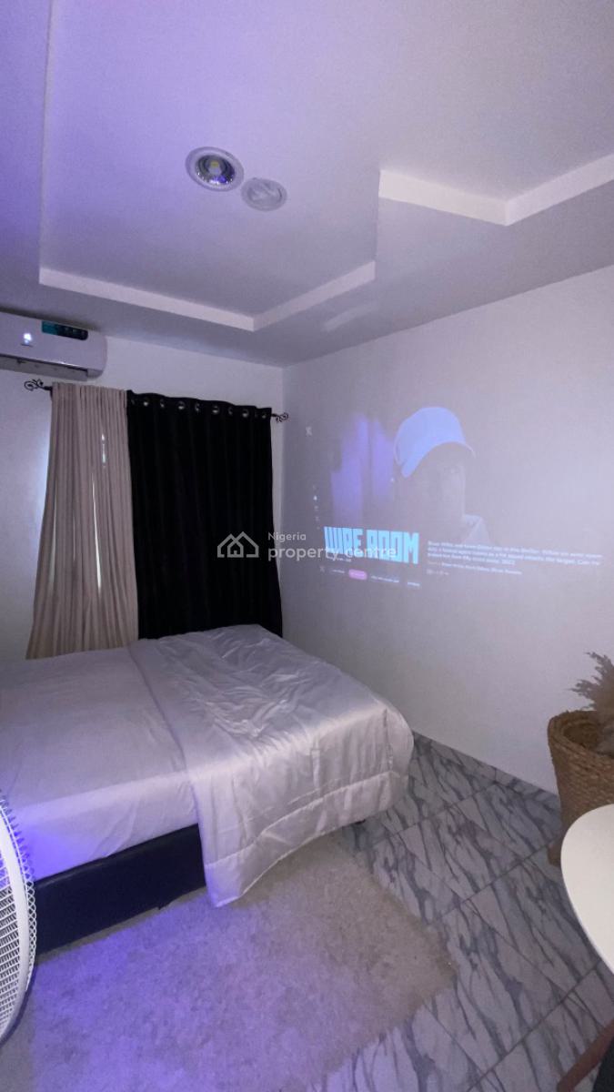 Furnished 1 Bedroom Flat with Inverter, Elesekan Community Estate, Bogije, Ibeju Lekki, Lagos, Mini Flat (room and Parlour) for Rent