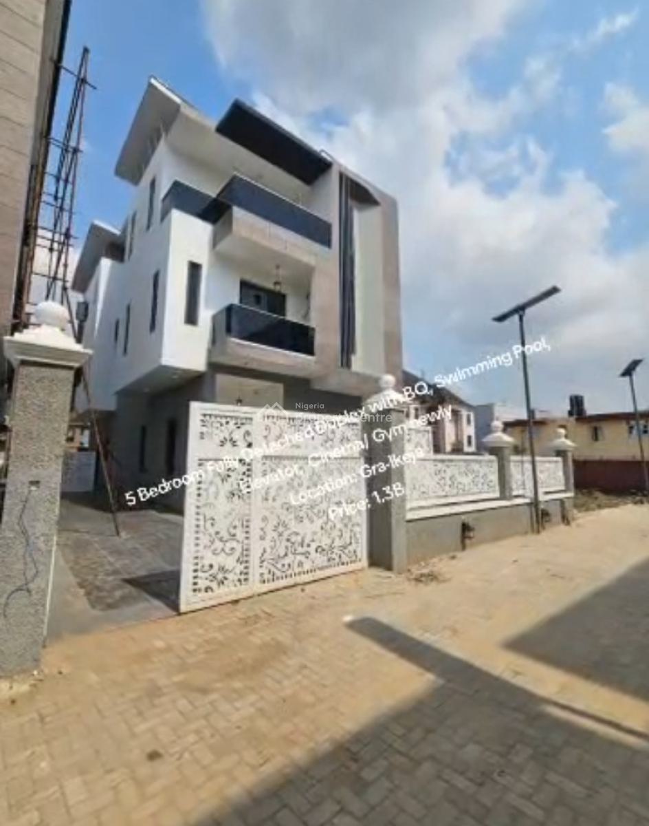 5 Bedroom Detached Duplex with Bq, Ikeja Gra, Ikeja, Lagos, Detached Duplex for Sale