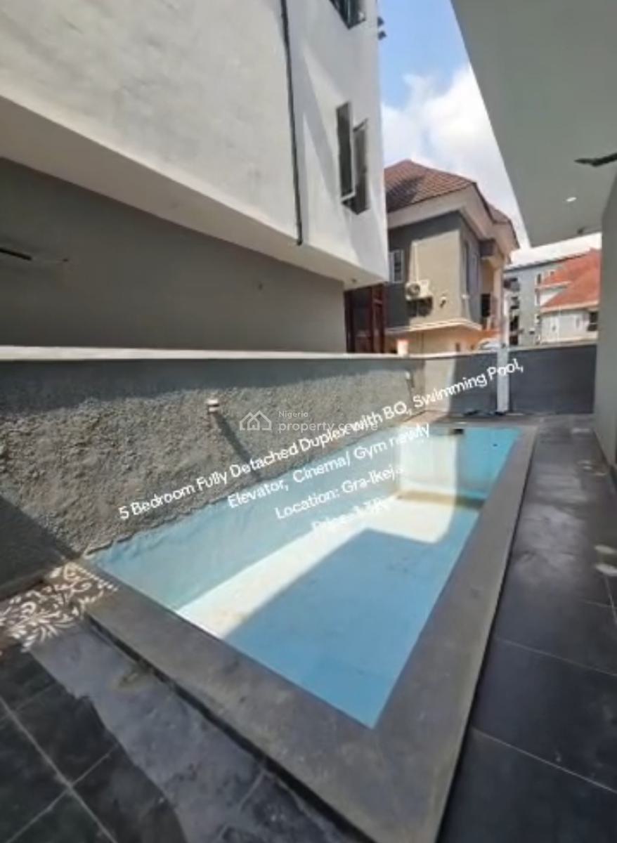5 Bedroom Detached Duplex with Bq, Ikeja Gra, Ikeja, Lagos, Detached Duplex for Sale