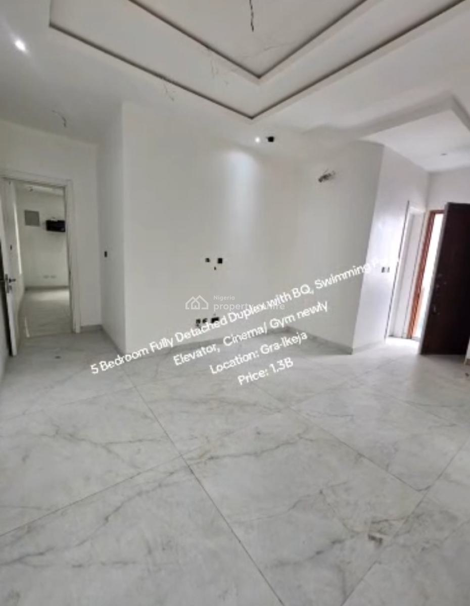 5 Bedroom Detached Duplex with Bq, Ikeja Gra, Ikeja, Lagos, Detached Duplex for Sale