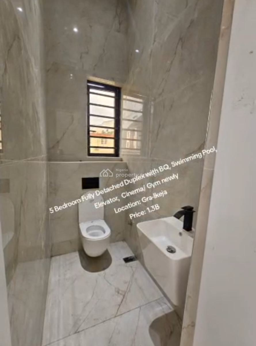 5 Bedroom Detached Duplex with Bq, Ikeja Gra, Ikeja, Lagos, Detached Duplex for Sale