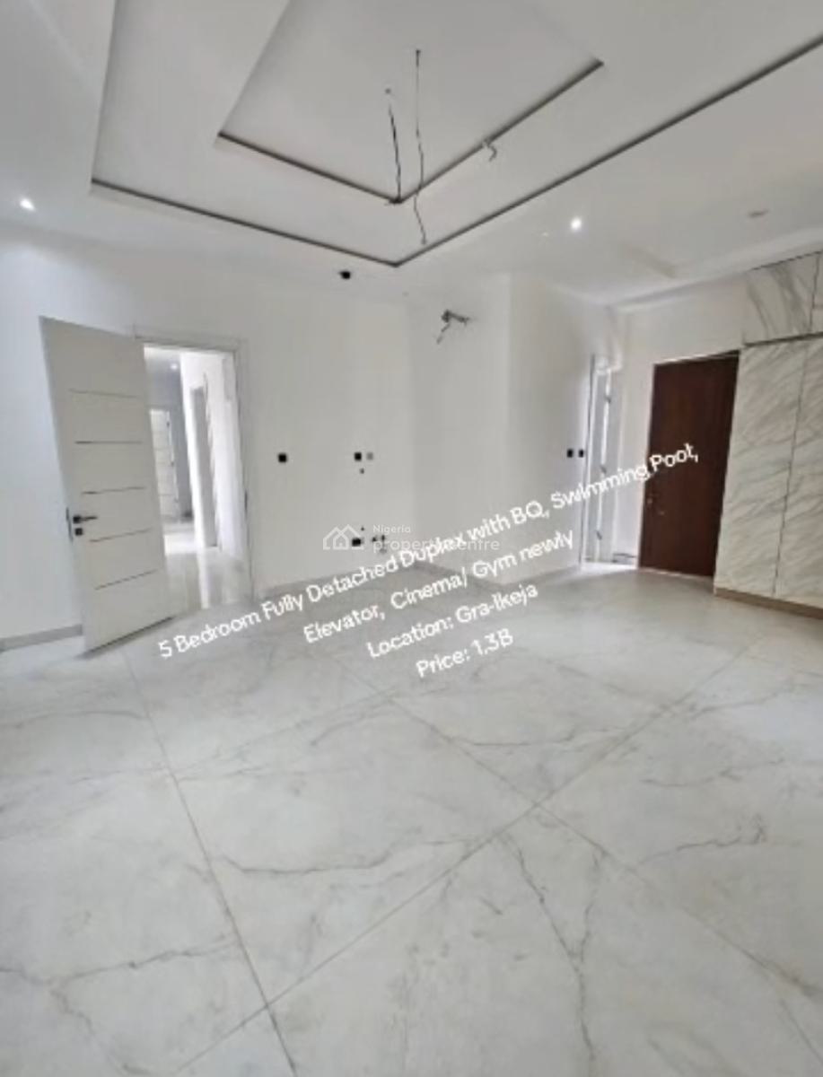 5 Bedroom Detached Duplex with Bq, Ikeja Gra, Ikeja, Lagos, Detached Duplex for Sale