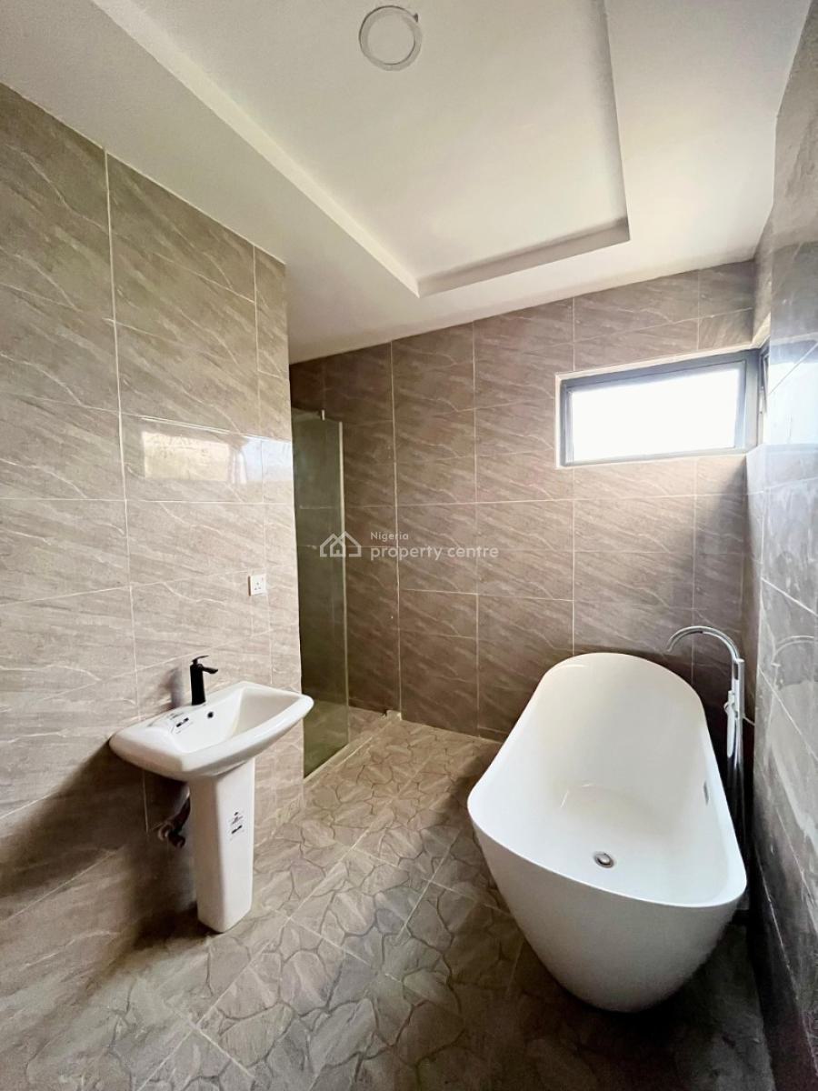 Brand New 4 Bedroom with Bq Secured Estate, New Road, Igbo Efon, Lekki, Lagos, Semi-detached Duplex for Rent