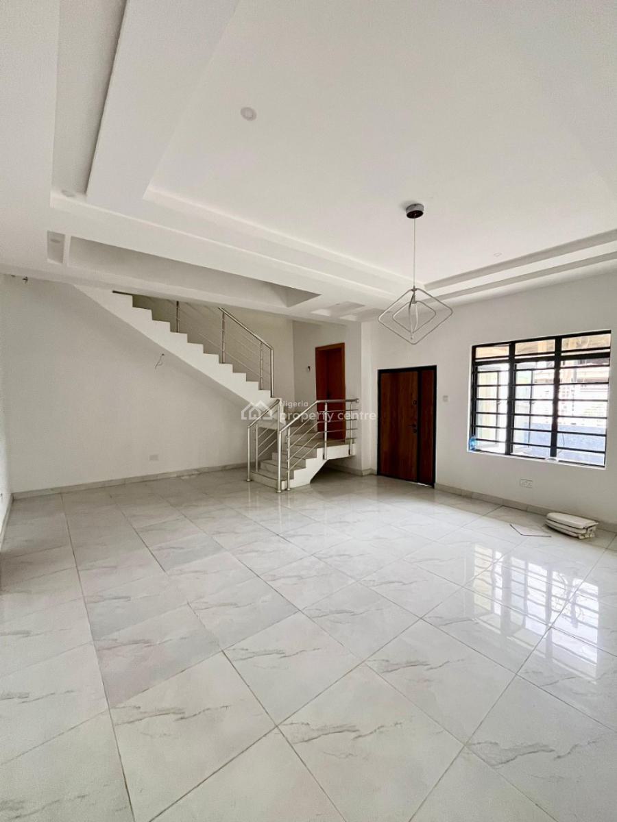 Brand New 4 Bedroom with Bq Secured Estate, New Road, Igbo Efon, Lekki, Lagos, Semi-detached Duplex for Rent