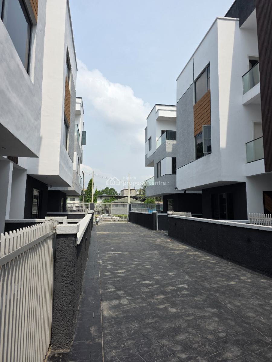 Brand New 4 Bedroom Semi Detached House with 1 Rm Bq, Adeniyi Jones, Ikeja, Lagos, Semi-detached Duplex for Sale