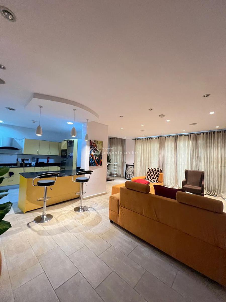 Fully Furnished 1 Bedroom Loft with Pool & Gym, Banana Island, Ikoyi, Lagos, Flat / Apartment for Rent