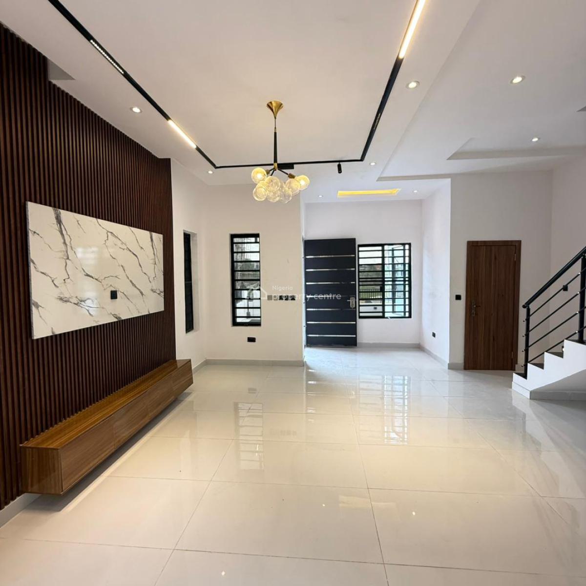 4bed Semi-detached Cofo and Building Approval Available, Golden Park Estate, Off Blenco Mall, Sangotedo,ajah , Lekki, Lagos, Ajah, Lagos, Semi-detached Duplex for Sale