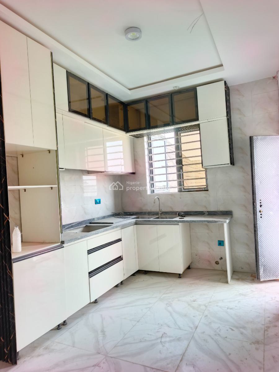 Smart Spacious Newly Built 2 Bedrooms Apartment Upstairs, in 24/7 Power Supply Estate at Abraham Adesanya Axis, Ajah, Lagos., Ajah, Lagos, Flat / Apartment for Rent