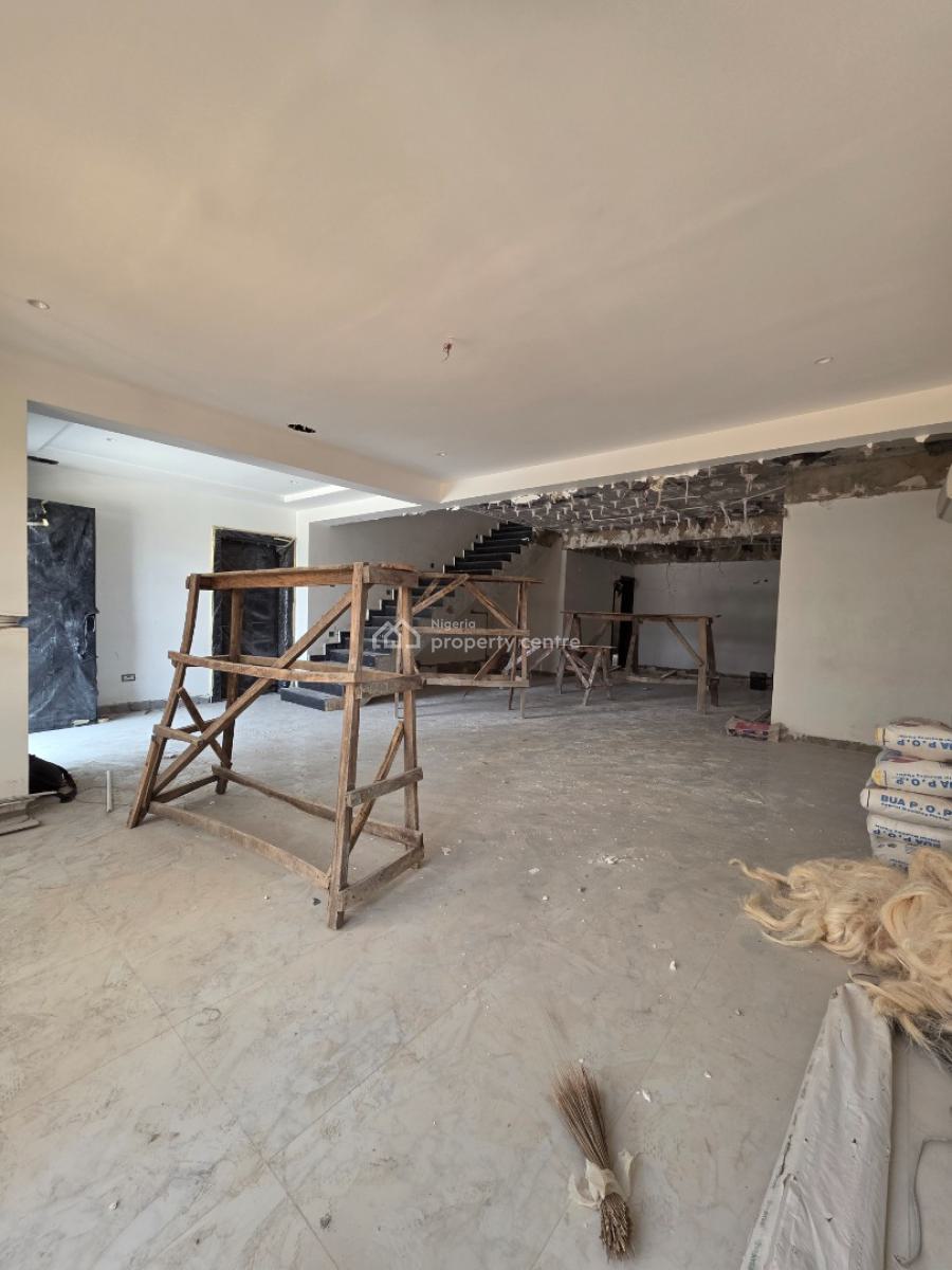 Premium 5 Bedroom Terrace Duplex in an Elite Estate, By Coza Church, Guzape District, Abuja, Terraced Duplex for Sale