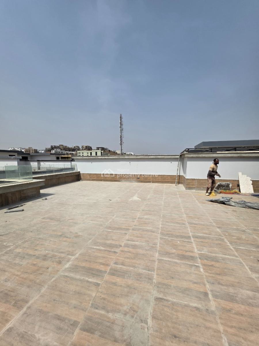 Premium 5 Bedroom Terrace Duplex in an Elite Estate, By Coza Church, Guzape District, Abuja, Terraced Duplex for Sale