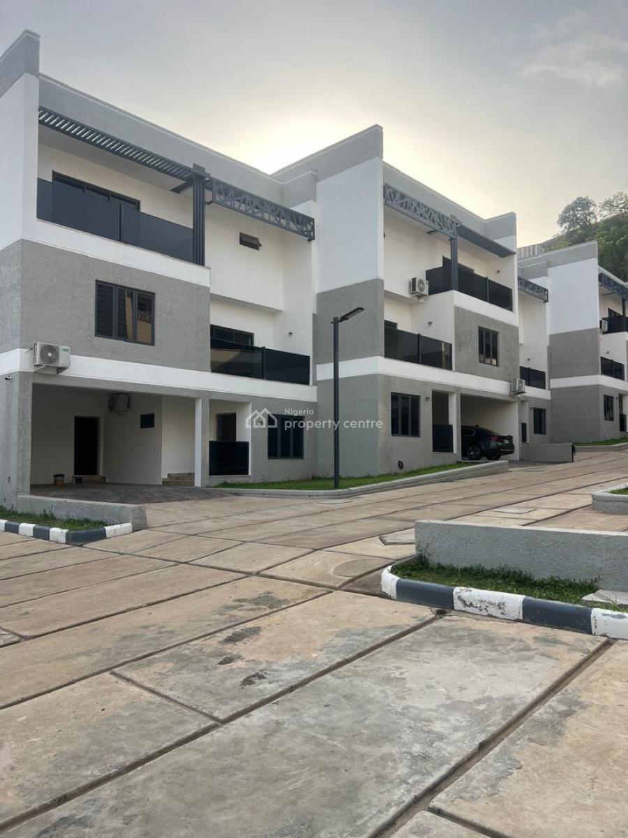 Brand New Luxury 4-bedroom Terrace Duplex with Bq, Katampe Extension, Katampe, Abuja, Terraced Duplex for Sale