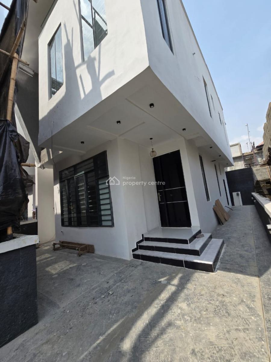 Brand New 4 Bedroom Semi Detached Duplex, Back of Blenco Supermarket, Sangotedo, Ajah, Lagos, Semi-detached Duplex for Rent