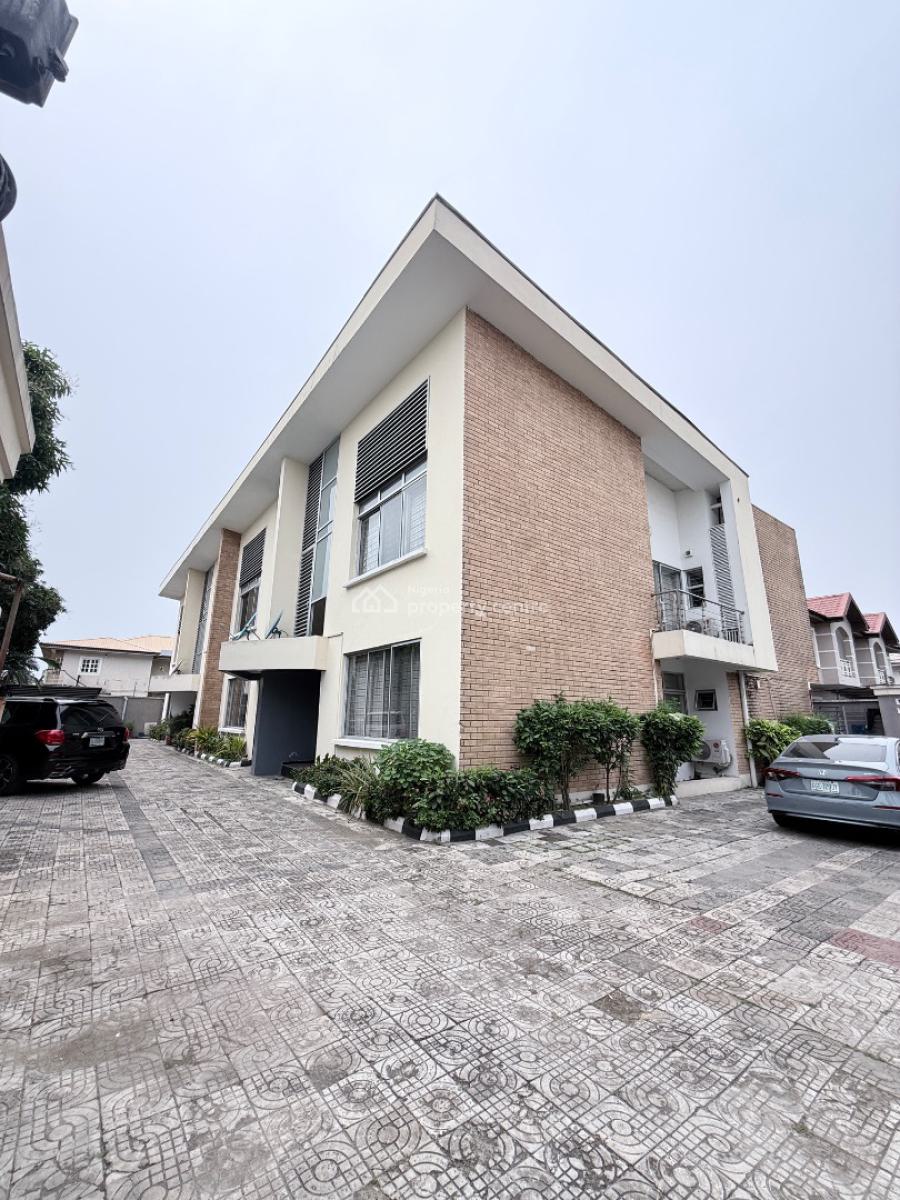 Premium 4 Bedroom Terrace Duplex with Bq, Lekki Phase 1, Lekki, Lagos, Terraced Duplex for Rent