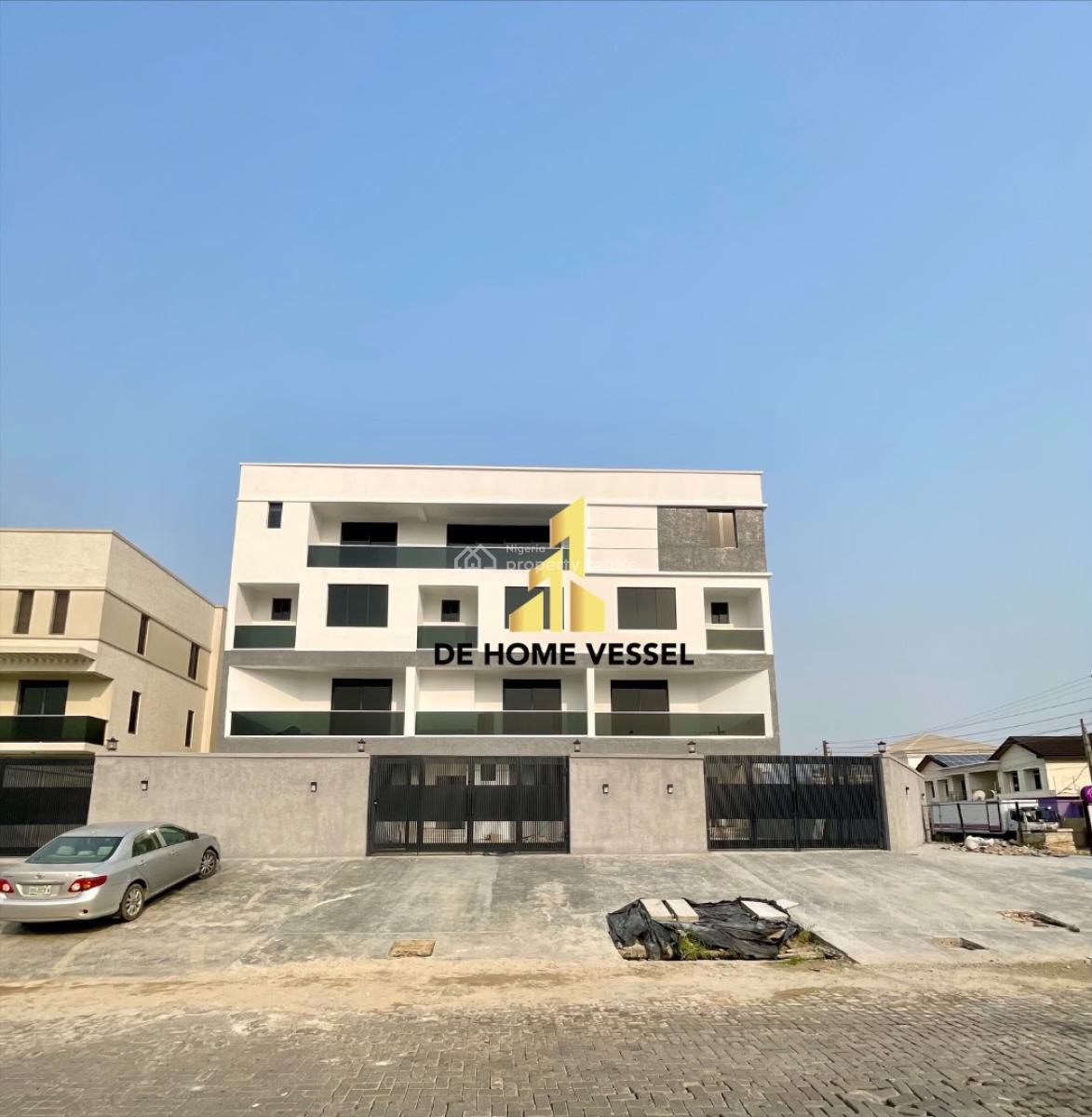 Gorgeously Built 5 Bedroom Terrace Duplex with Private Compound️, Lekki, Lagos, Terraced Duplex for Sale