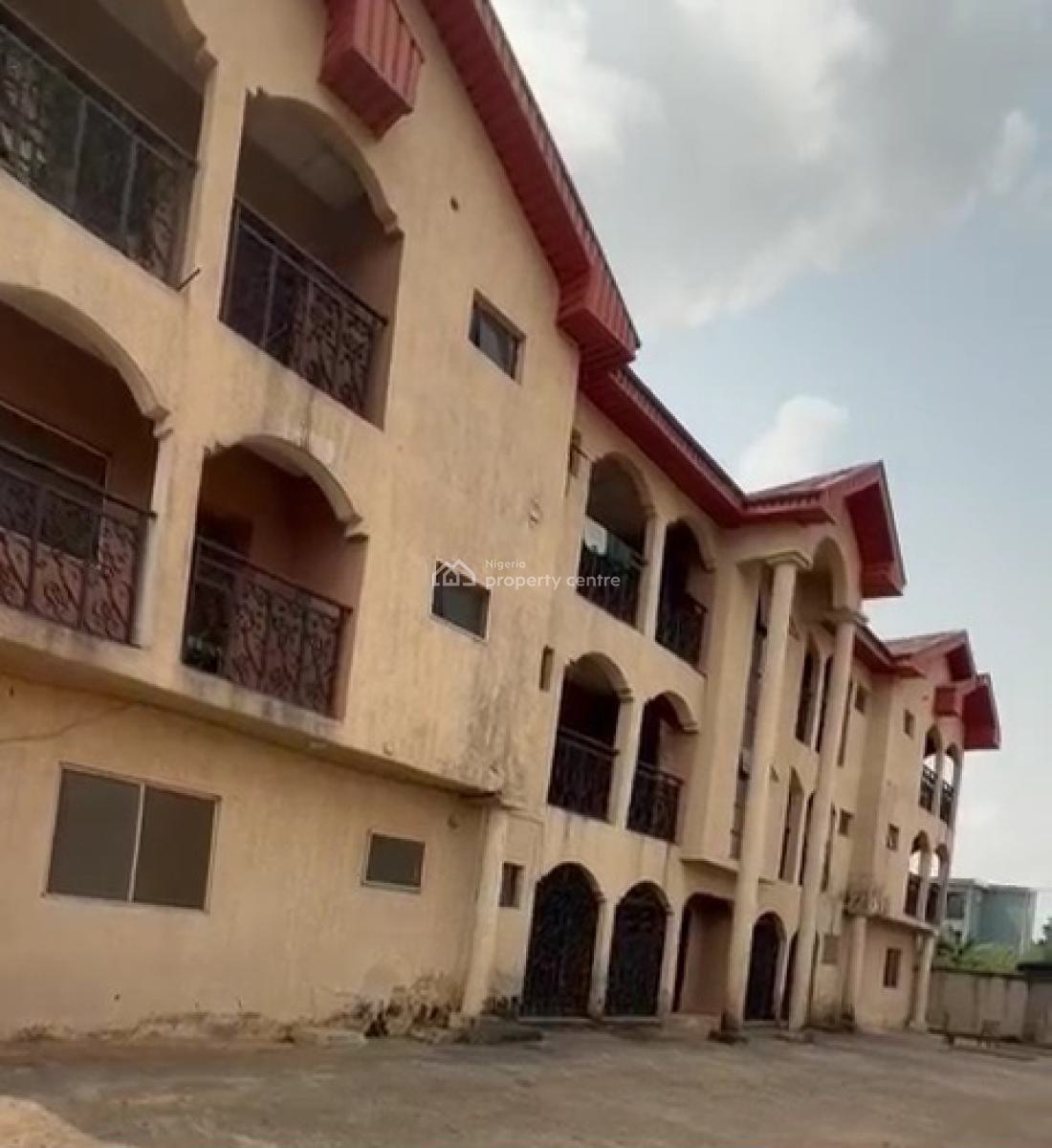 Solidly Built 6 Flats of 3 Bedroom Each on a 100ft By 100ft Land, Along Country Home, Off Sapele Road, Benin, Oredo, Edo, Block of Flats for Sale