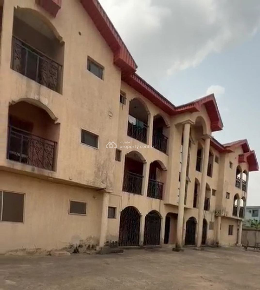 Solidly Built 6 Flats of 3 Bedroom Each on a 100ft By 100ft Land, Along Country Home, Off Sapele Road, Benin, Oredo, Edo, Block of Flats for Sale