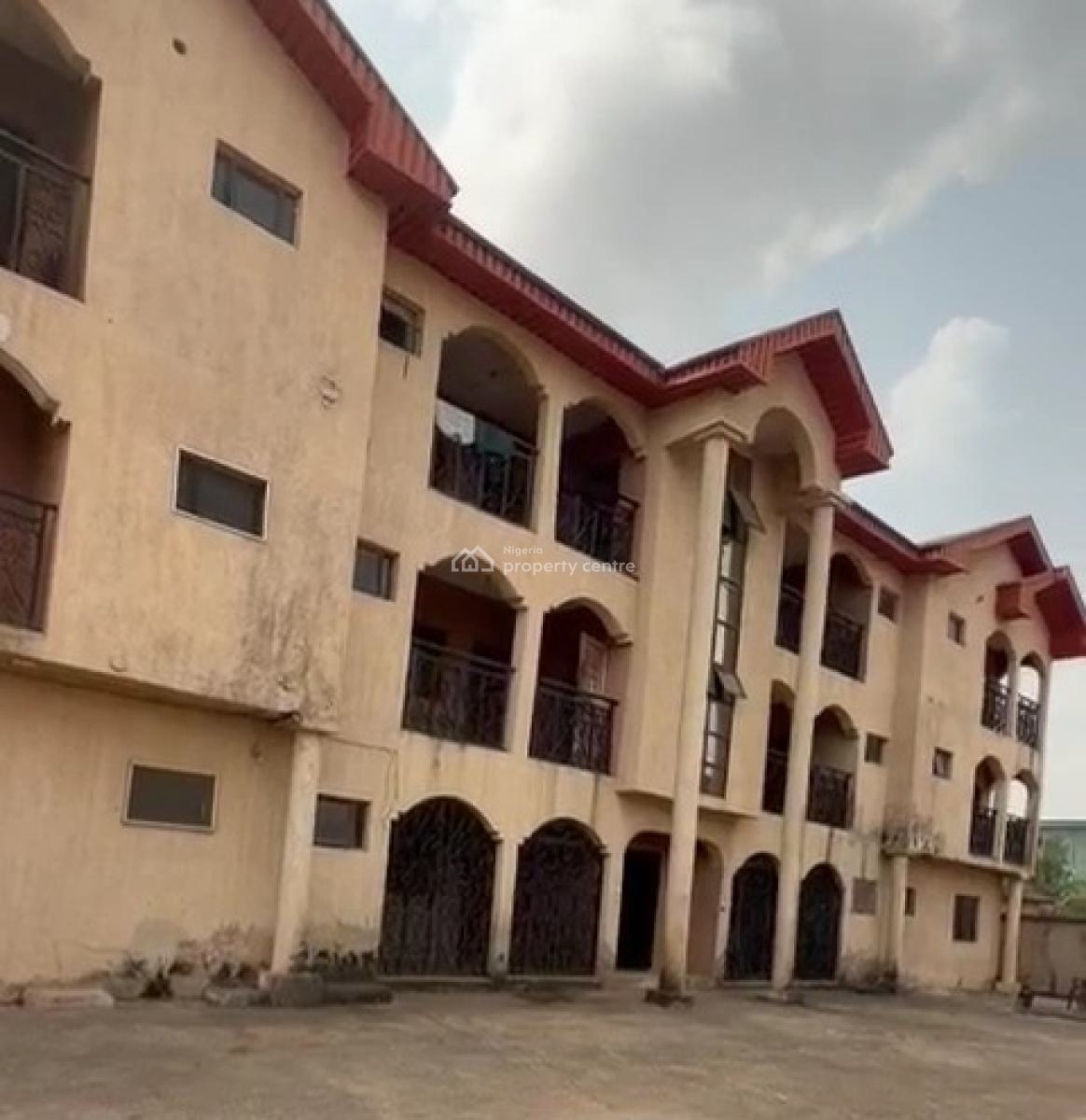 Solidly Built 6 Flats of 3 Bedroom Each on a 100ft By 100ft Land, Along Country Home, Off Sapele Road, Benin, Oredo, Edo, Block of Flats for Sale