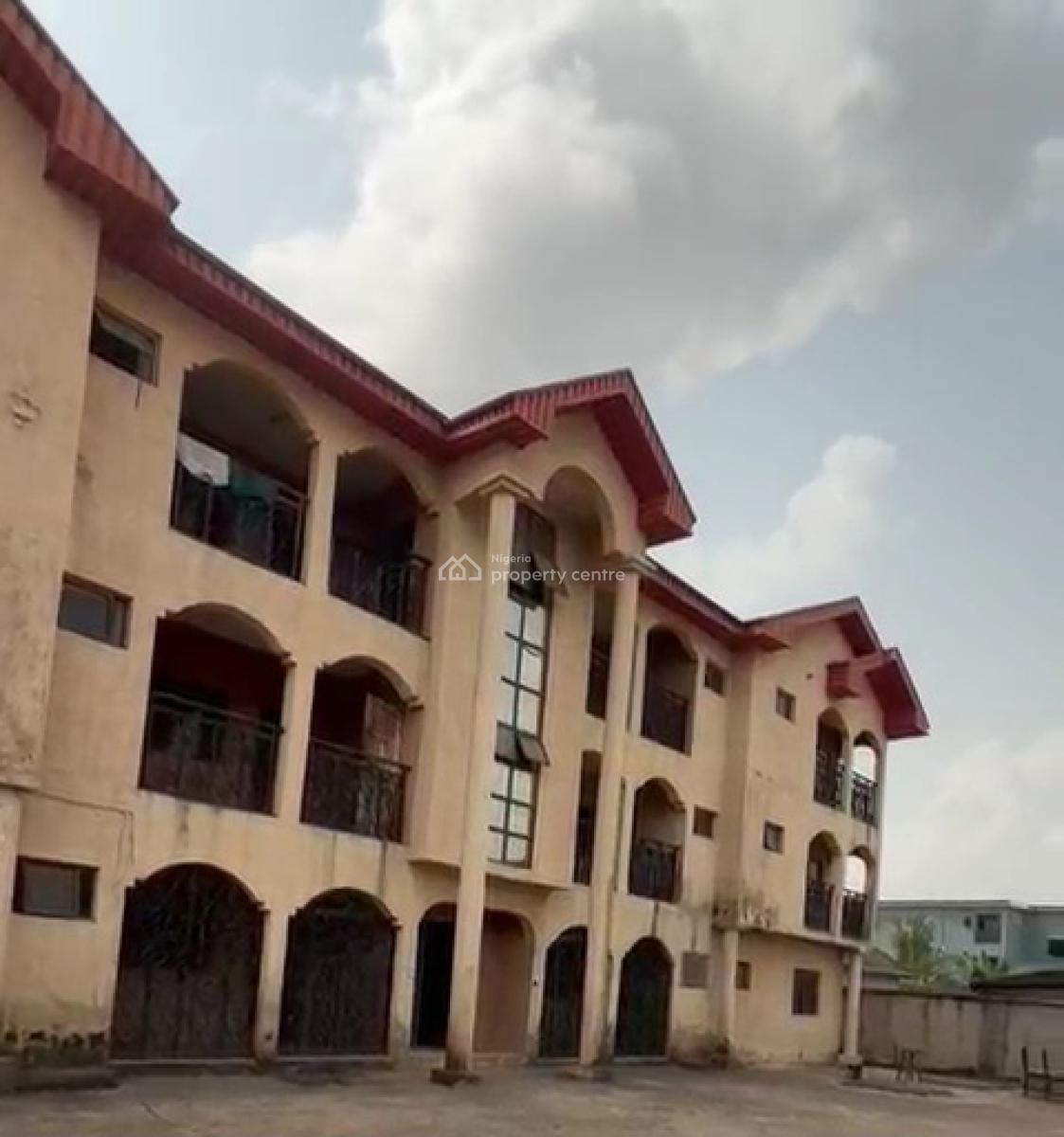 Solidly Built 6 Flats of 3 Bedroom Each on a 100ft By 100ft Land, Along Country Home, Off Sapele Road, Benin, Oredo, Edo, Block of Flats for Sale