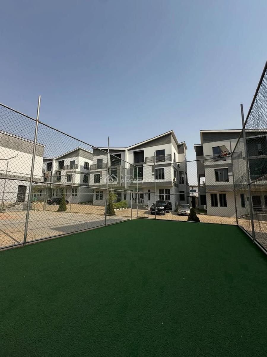 Pristine 4bedroom Terrace with 2 Living Room and a Bq, Kado, Abuja, Terraced Duplex for Sale