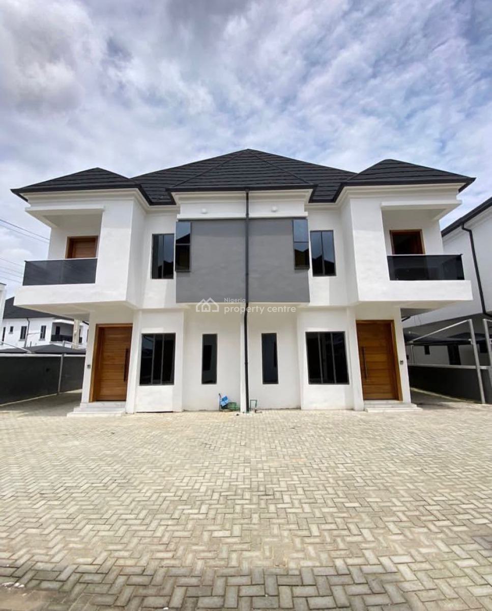 4 Bedroom Semidetached Duplex, Vgc, Lekki, Lagos, Semi-detached Duplex for Rent