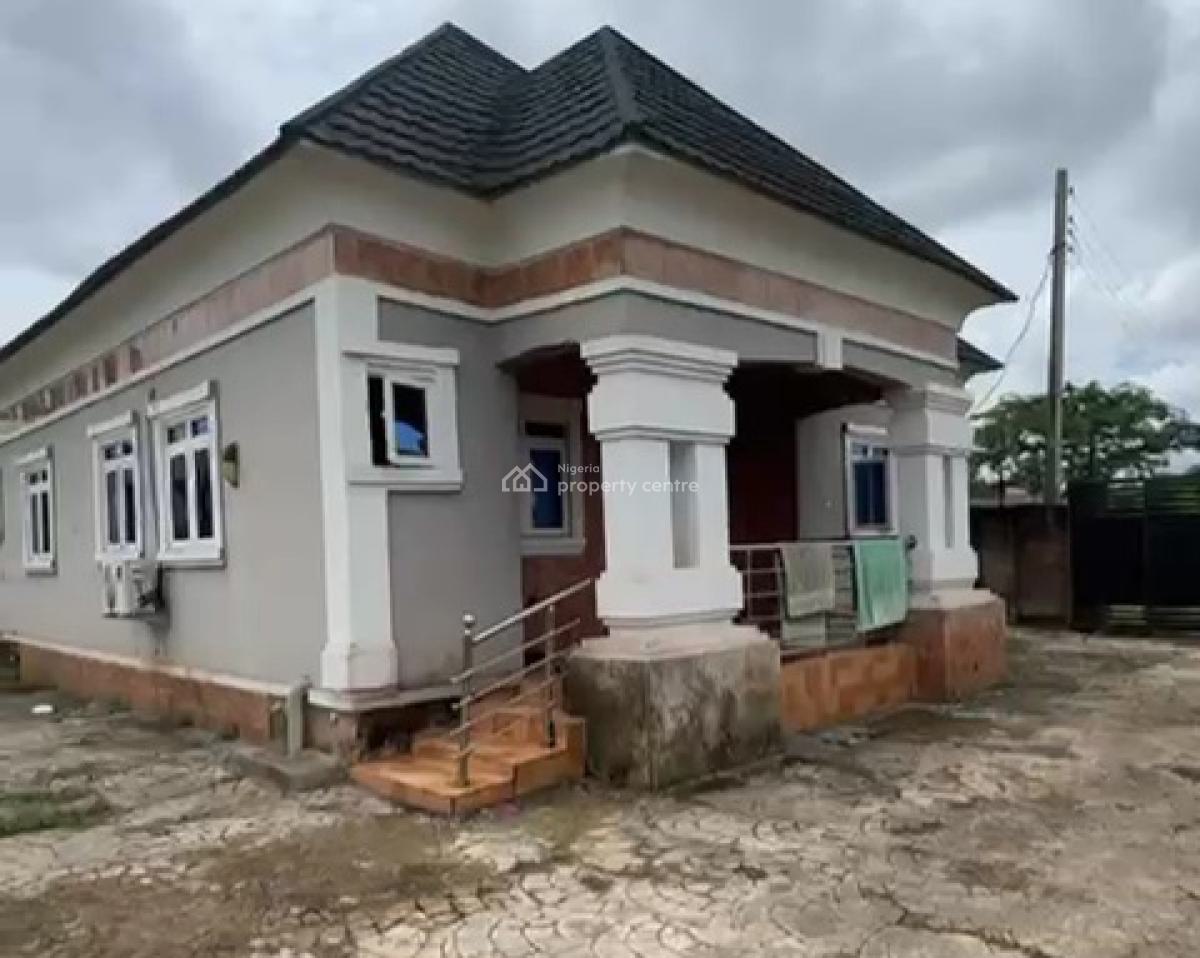 2 Flats of 3 Bedrooms Each on a 100ft By 200ft Land, Obeh Community, Sapele Road, Benin, Oredo, Edo, Detached Bungalow for Sale