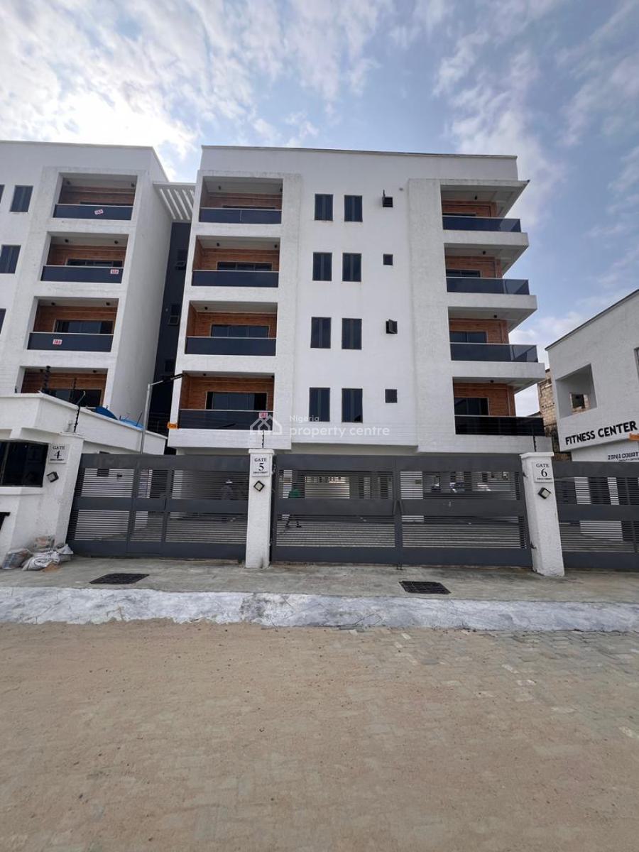 Contemporary 3 Bedroom Apartment with Swimming Pool, Gym and Elevator, Ikate, Lekki, Lagos, Block of Flats for Sale