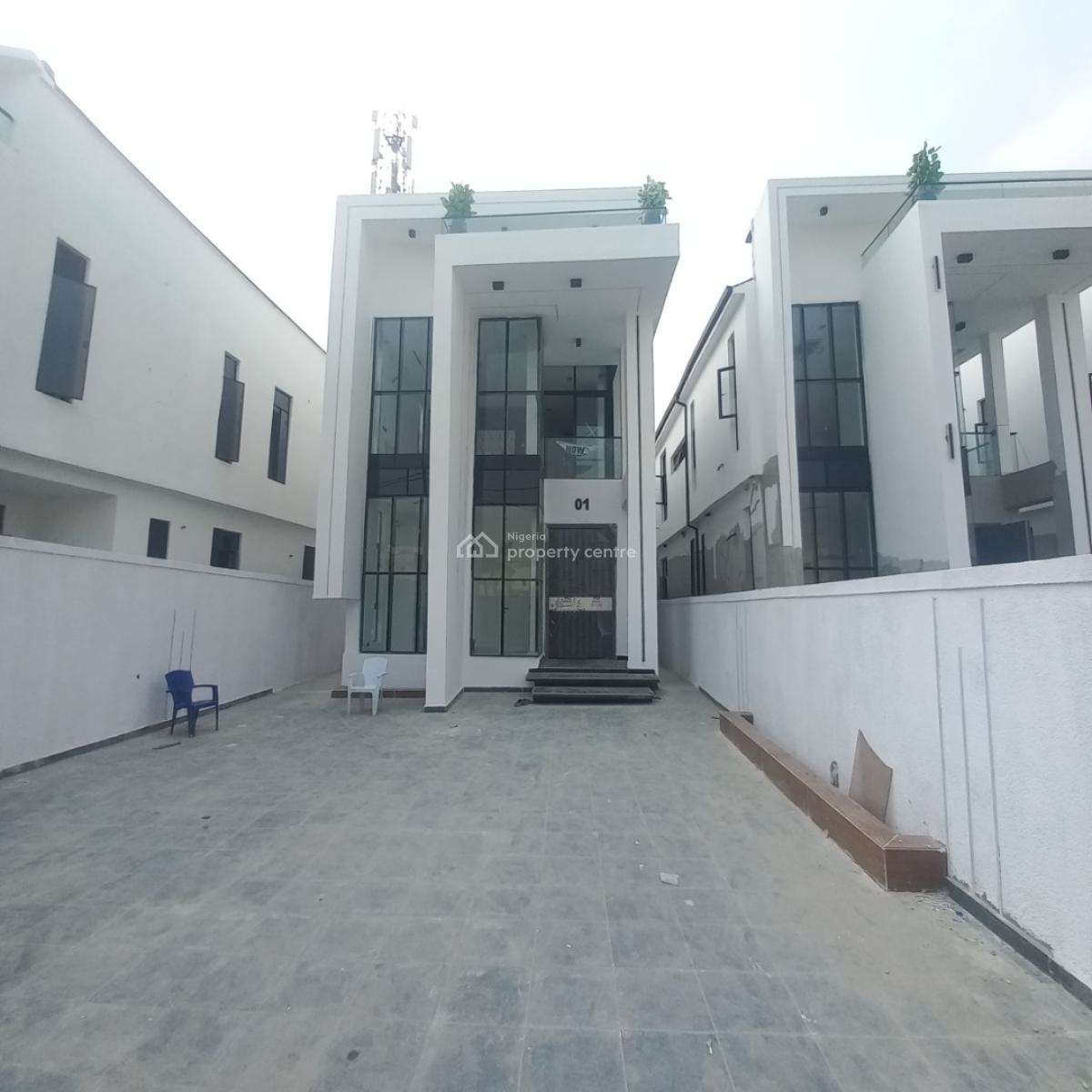 Newly Built 5 Bedroom Detached Duplex with Pool, Ikota, Lekki, Lagos, Detached Duplex for Sale