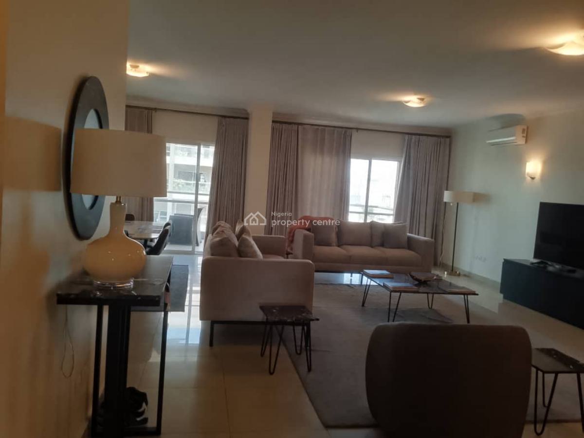 Furnished 3 Bedroom Apartment with Bq, Gerrard Road, Ikoyi, Lagos, Flat / Apartment for Rent