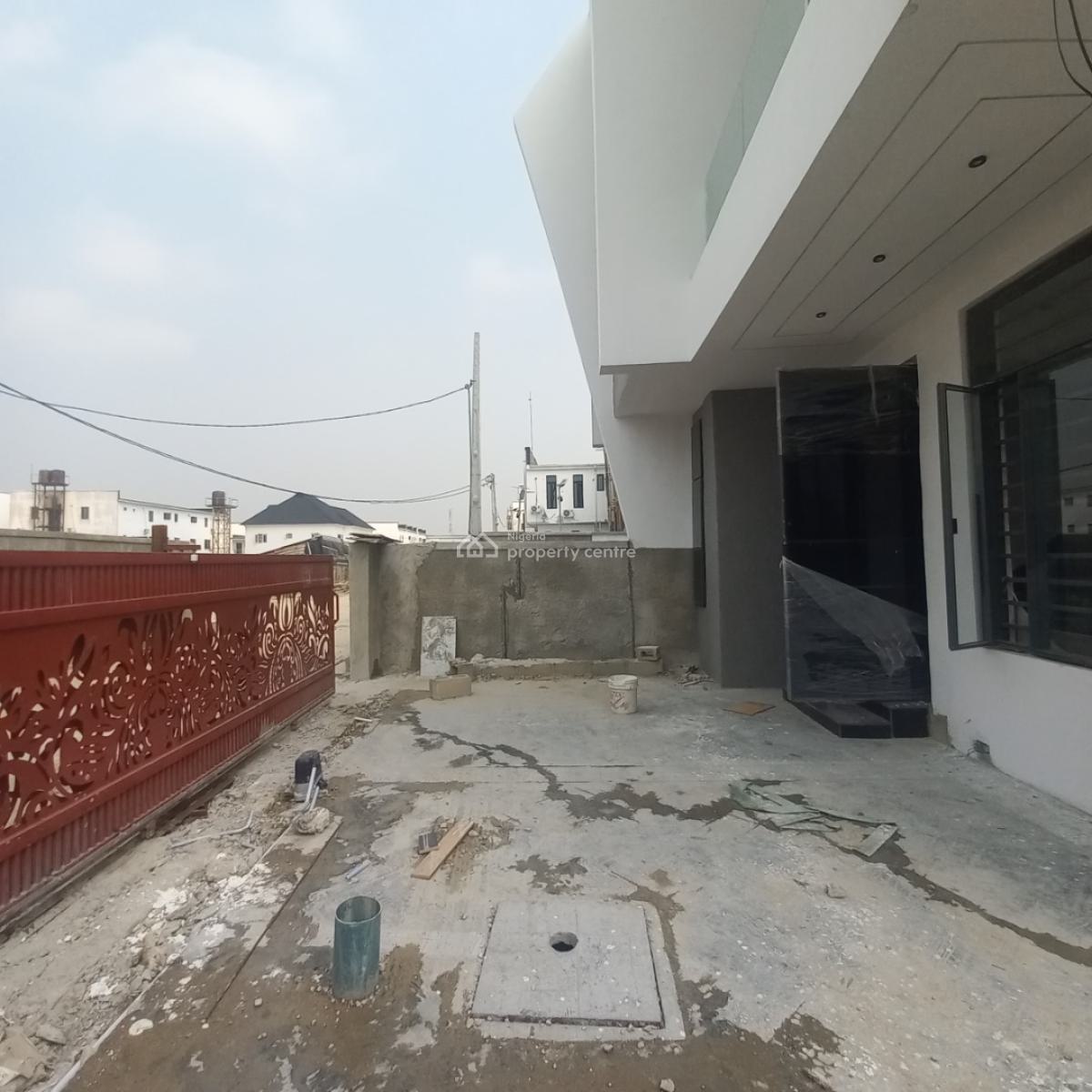 Newly Built 4 Bedroom Semi Detached Duplex with Bq, Ikota, Lekki, Lagos, Semi-detached Duplex for Sale