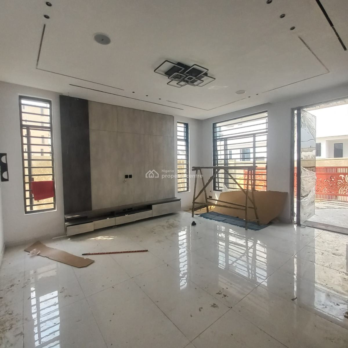 Newly Built 4 Bedroom Semi Detached Duplex with Bq, Ikota, Lekki, Lagos, Semi-detached Duplex for Sale