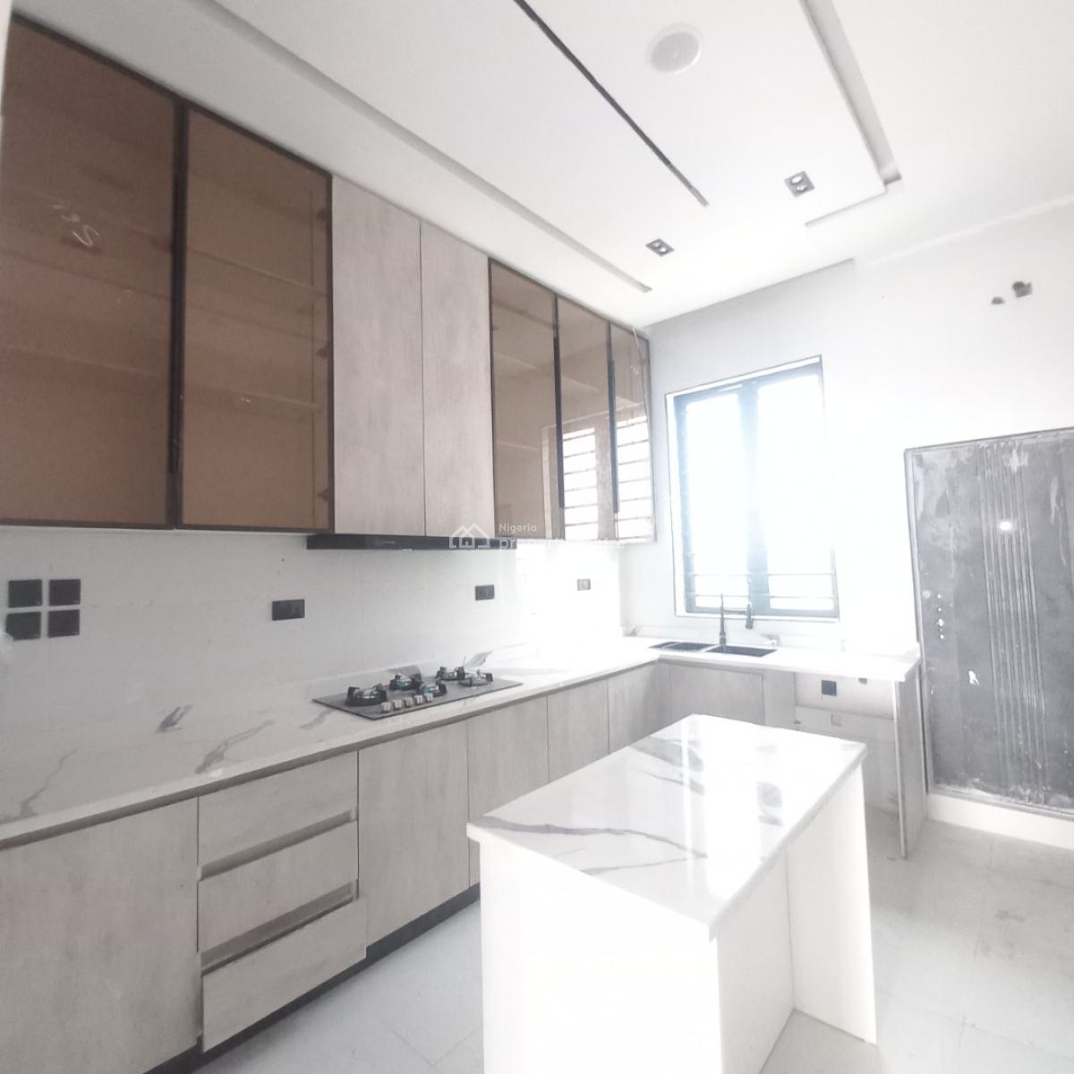 Newly Built 4 Bedroom Semi Detached Duplex with Bq, Ikota, Lekki, Lagos, Semi-detached Duplex for Sale