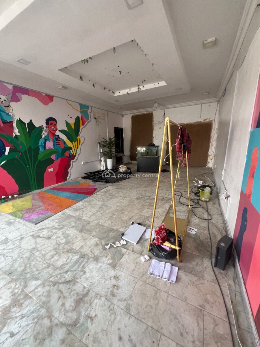 Shop Space Ground Floor Facing Road, Emmanuel Abimbola Cole, Lekki Phase 1, Lekki, Lagos, Shop for Rent