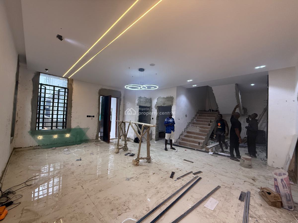 Brand New 4 Bedroom Semi Detached Duplex with Bq for Distress, Lekki Scheme 2 Estate,ogombo Road, Ogombo, Ajah, Lagos, Semi-detached Duplex for Sale