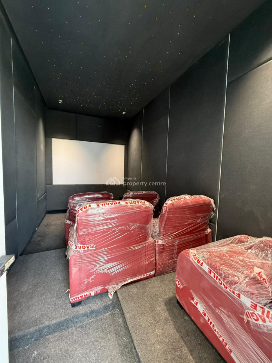 Contemporary 5 Bedroom Fully Detached Duplex with Pool and Cinema, Chevron, Lekki, Lagos, Detached Duplex for Sale