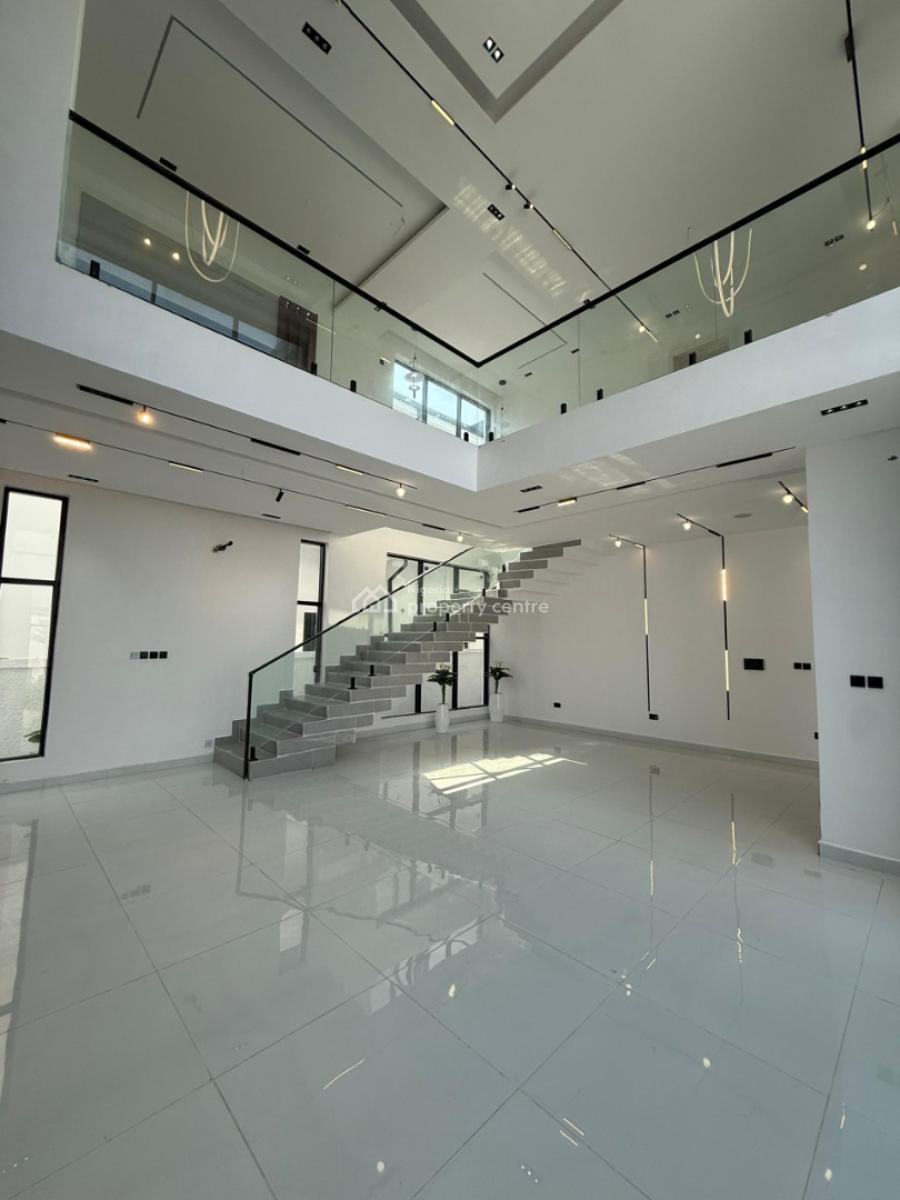Contemporary 5 Bedroom Fully Detached Duplex with Pool and Cinema, Chevron, Lekki, Lagos, Detached Duplex for Sale