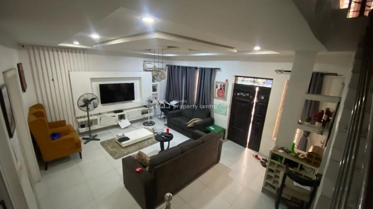 Spacious 4 Bedroom Terrace Duplex, Sangotedo, Ajah, Lagos, Terraced Duplex for Rent
