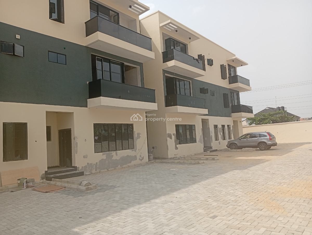 Newly Built and Elegant 3 Bedroom Terrace Duplex, Off Ogombo Road, Lekki Phase 2, Lekki, Lagos, Terraced Duplex for Sale