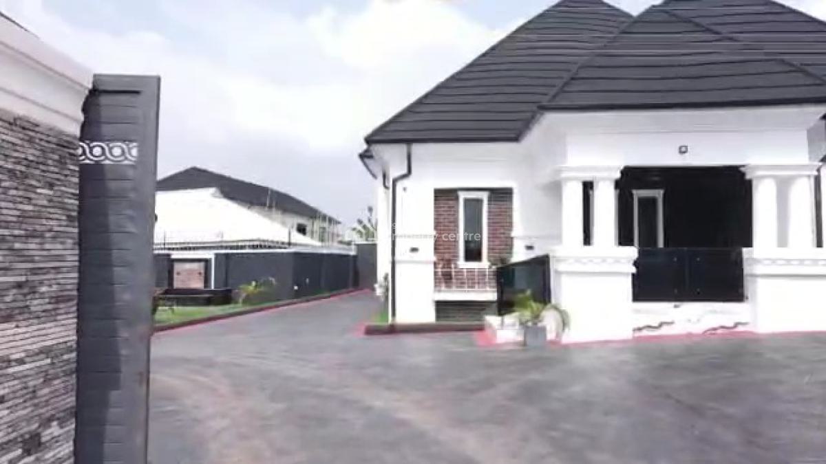 New 4 Bedrooms Bungalow on 90ft By 100ft Land, Ogumwenyi Community, Ugbor Central, Benin, Oredo, Edo, Terraced Bungalow for Sale