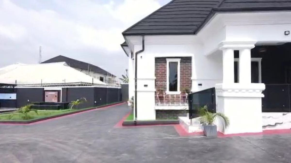 New 4 Bedrooms Bungalow on 90ft By 100ft Land, Ogumwenyi Community, Ugbor Central, Benin, Oredo, Edo, Terraced Bungalow for Sale