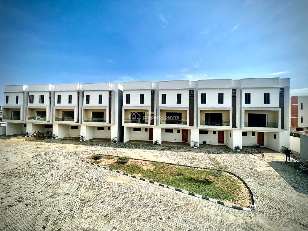 Brand New 4 Bedrooms Terrace Duplex, Ikate Elegushi, Lekki, Lagos, Terraced Duplex for Sale